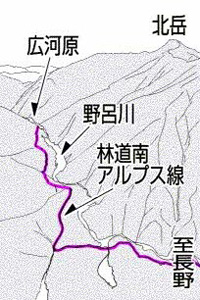 県営林道南アルプス線